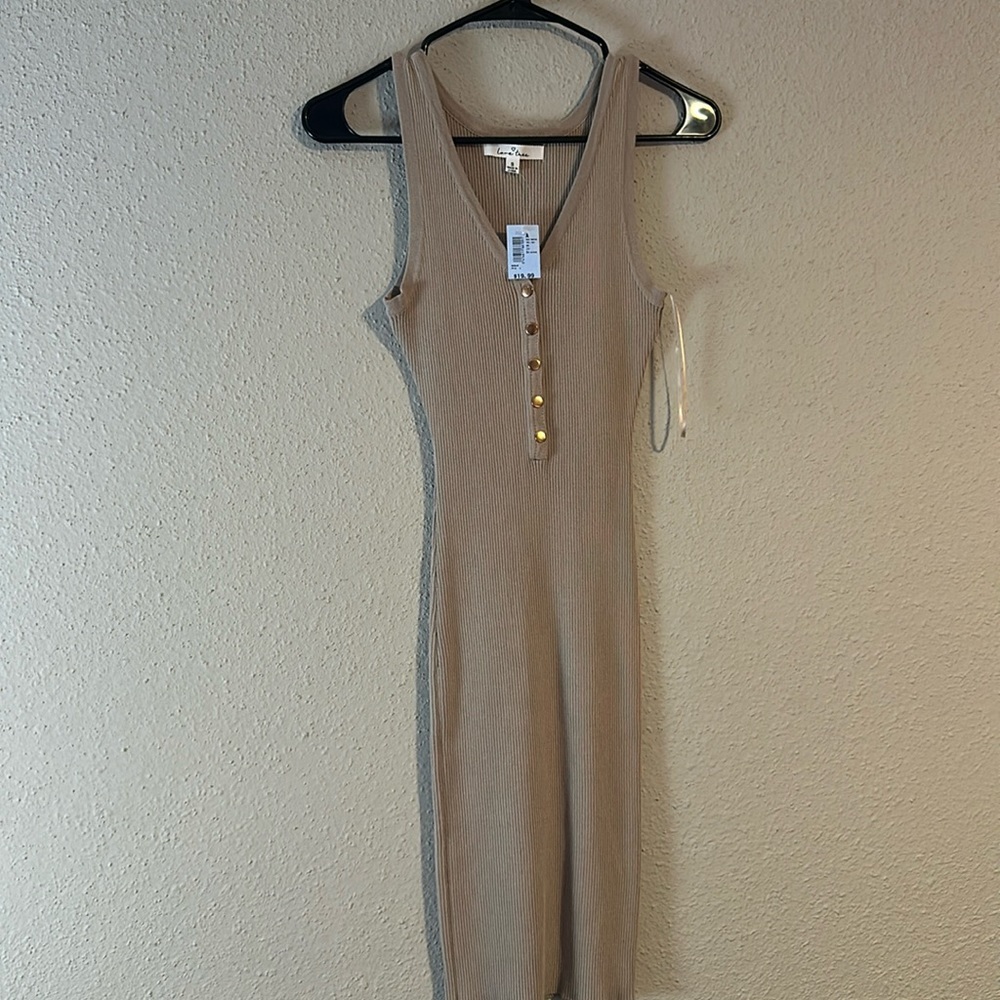 Tan dress